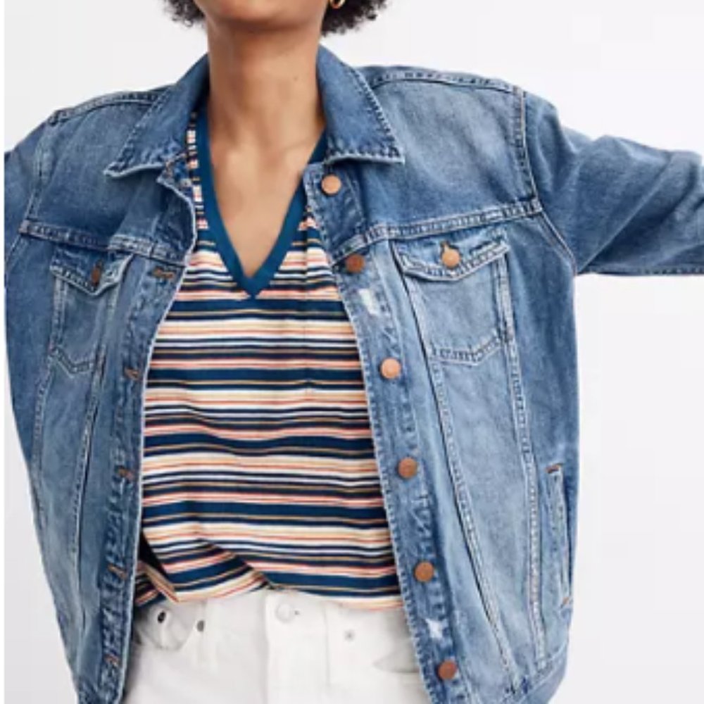 NWT Madewell Oversized Jean Jacket